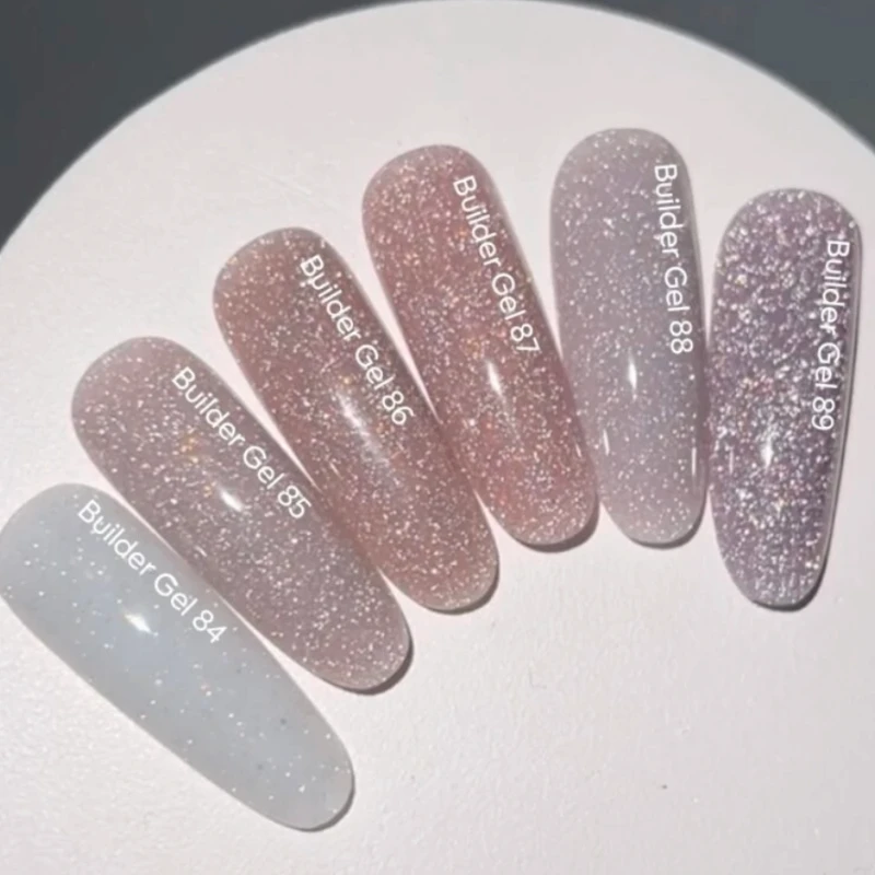 NAILSOFTHEDAY Builder Gel 87, 15ml (opal reflectivo) — Photo 4