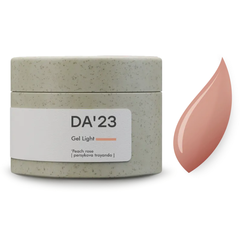 DA23 Light Gel Peach Rose, 30ml — Photo 2