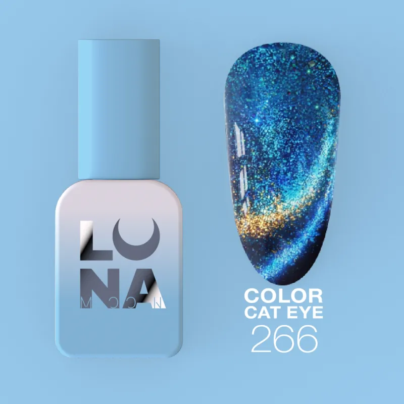 Luna Esmalte Semipermanente 266, 8ml (Cat Eye) — Photo 2