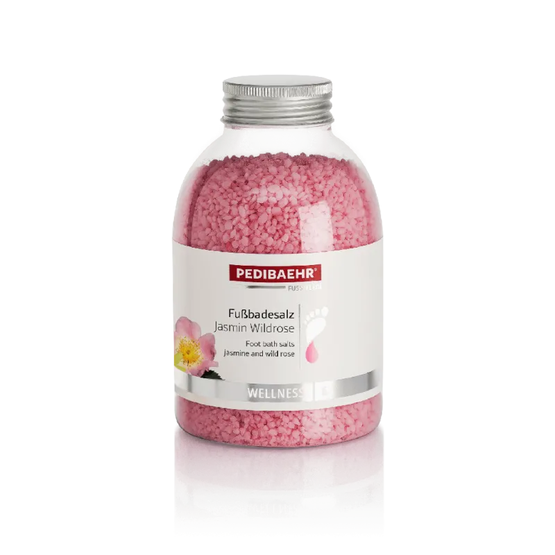 BAEHR Sales de baño con extracto de jazmín y rosas silvestres (FUSSBADESALZ JASMIN WILDROSE), 575 g — Photo 2
