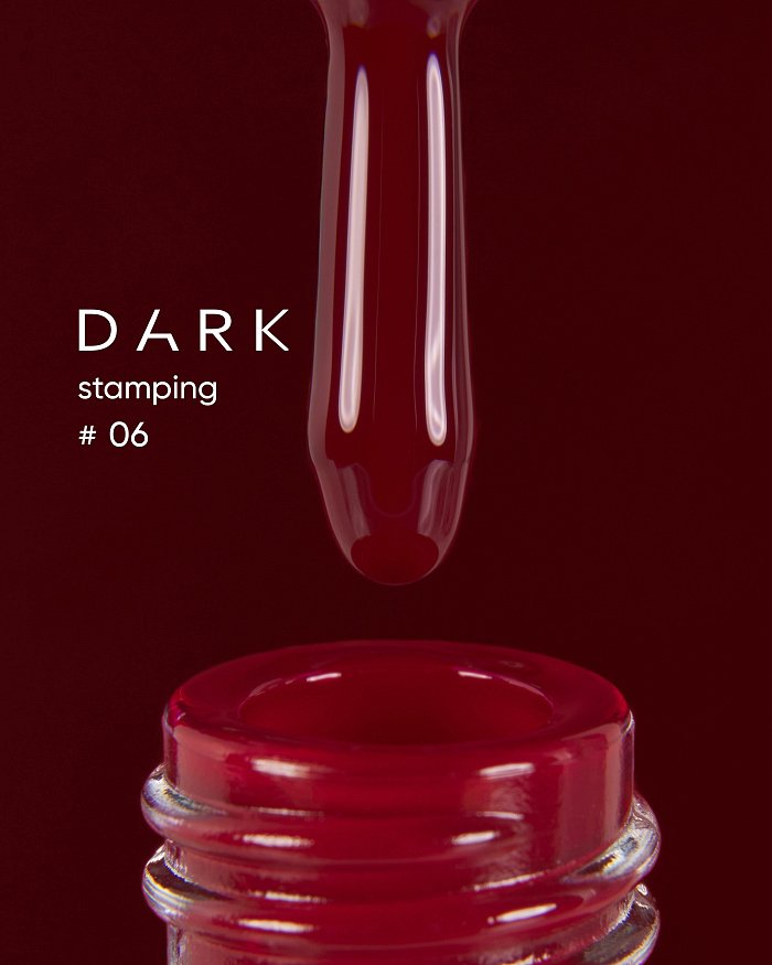 Dark by Rior Esmalte para Estampar 06 Rojo, 8ml — Photo 2