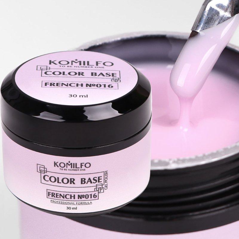 Komilfo Color Base French 016, 30ml — Photo 2