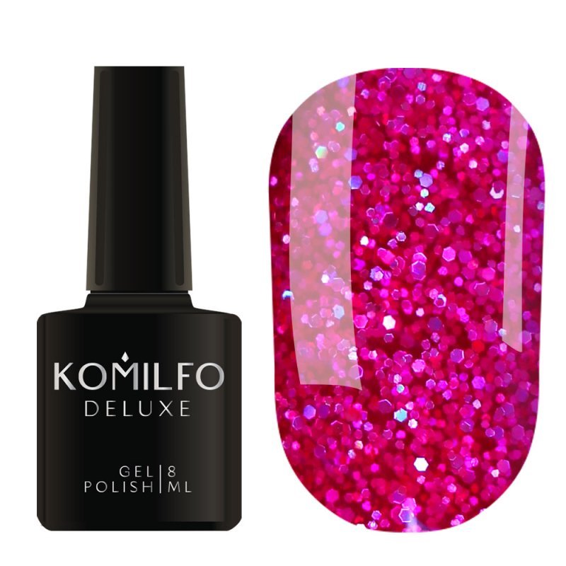 Esmalte Semipermanente Komilfo Stardust Glitter 001, 8ml — Photo 2