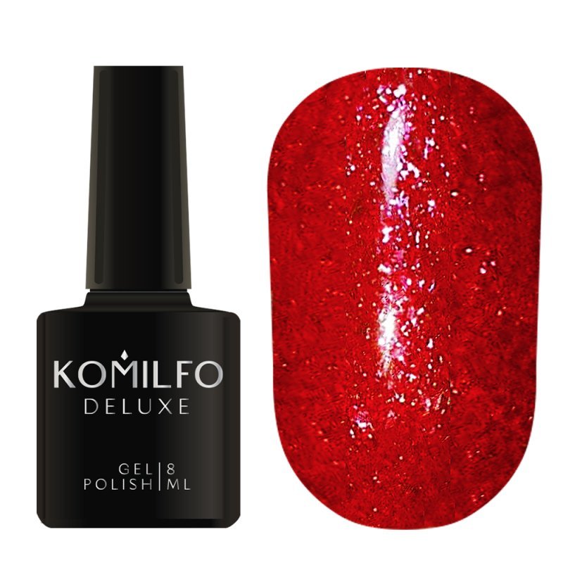 Esmalte Semipermanente Komilfo Liquid Glam Gel LGG 013, 8ml — Photo 2