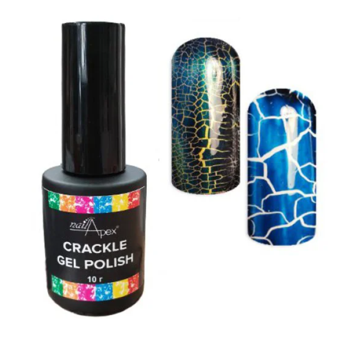 NailApex Esmalte Semipermanente Crackle 6, 10ml — Photo 2