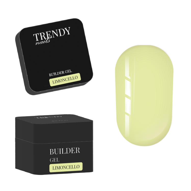 Trendy Nails Builder Gel in a bottle Limoncello, 30ml — Photo 2