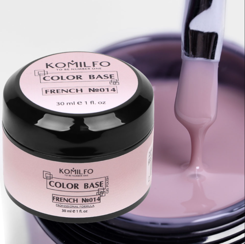 Komilfo Color Base French 014, 30ml — Photo 2