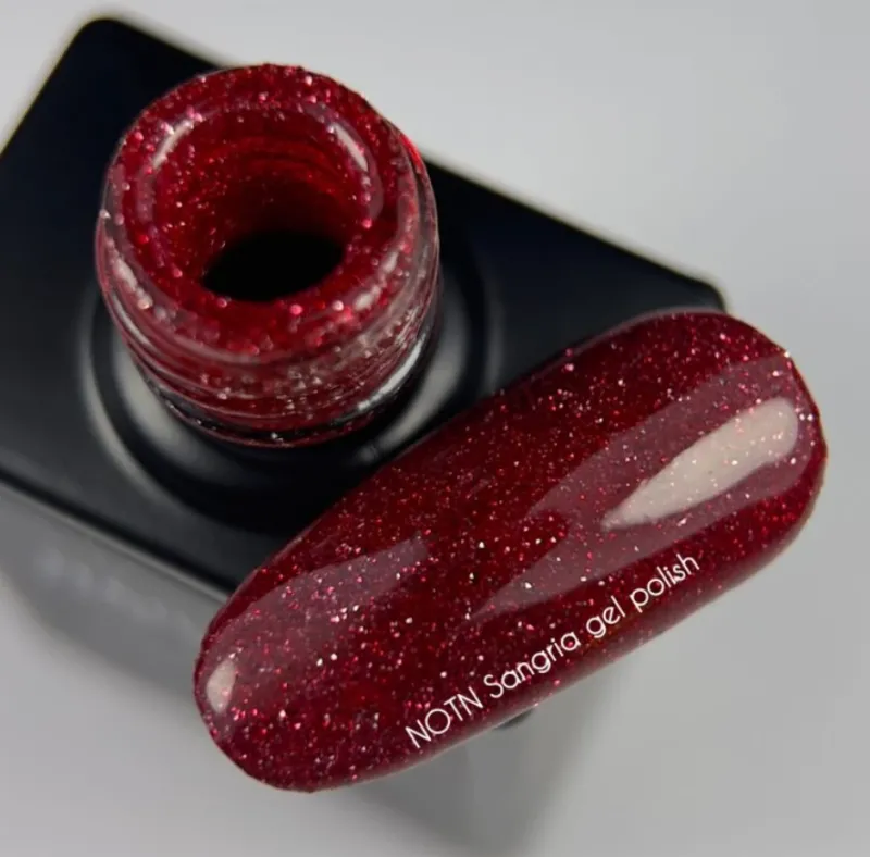 NAILSOFTHEDAY Esmalte Semipermanente Sangria, 10ml — Photo 2