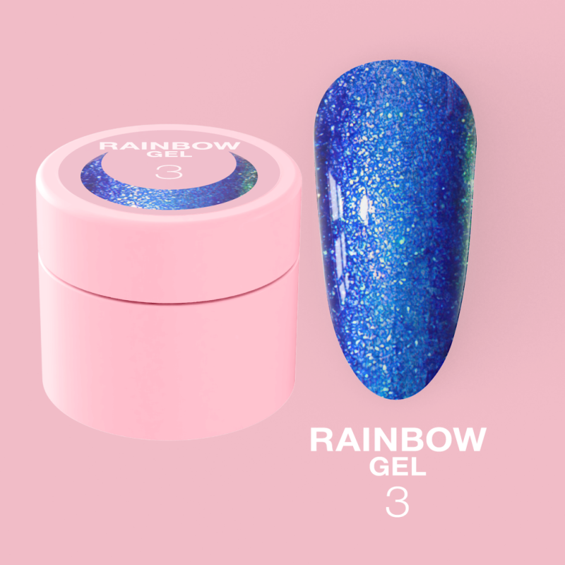 LunaMoon Rainbow Gel 03, 5ml — Photo 2