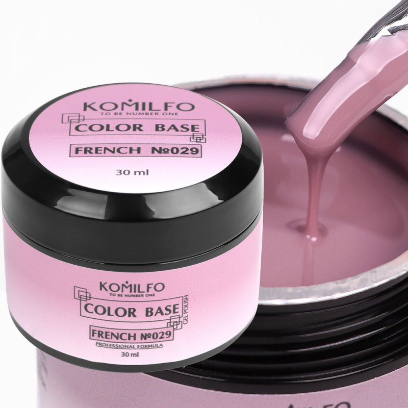 Komilfo Color Base French 29, 30ml — Photo 2