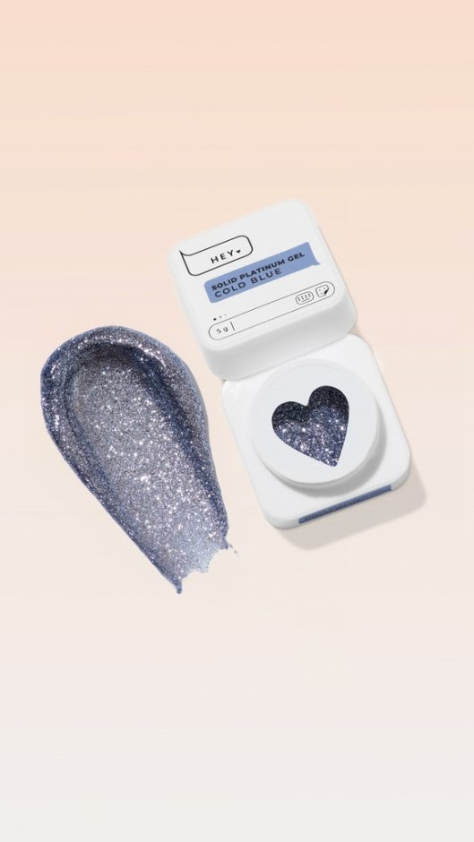 Heylove Solid platinum gel COLD BLUE, 5ml — Photo 2