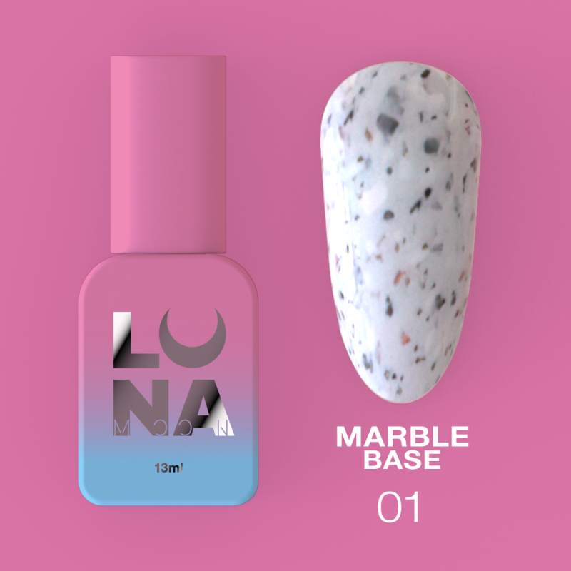 Luna MARBLE Base 01, 13ml — Photo 2