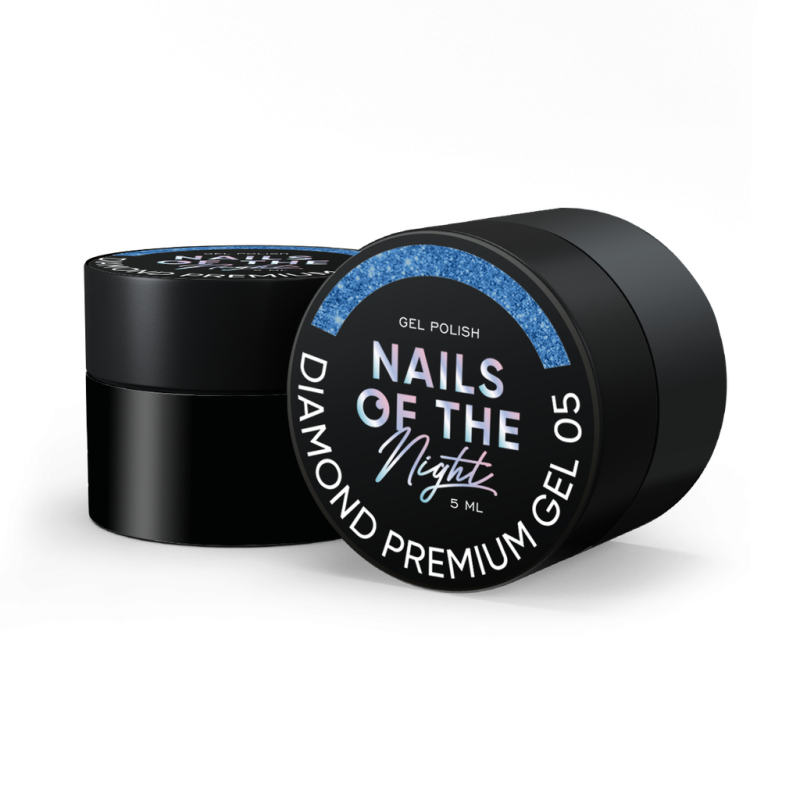 NAILSOFTHENIGHT Esmalte Semipermanente Diamond Premuim gel, 05, 5ml — Photo 4