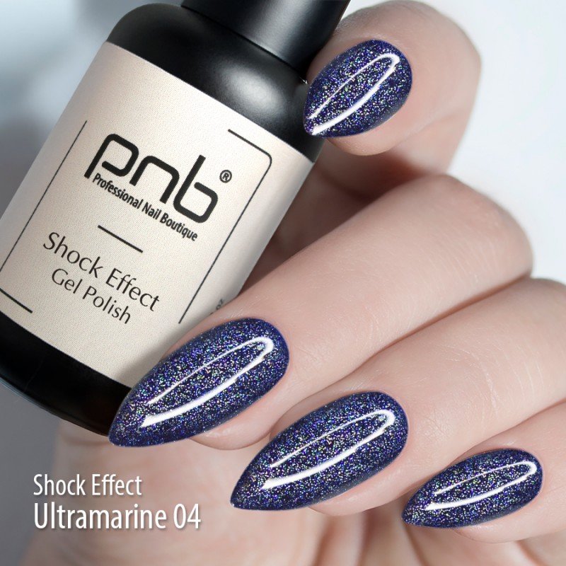 Esmalte Semipermanente Shock Effect Ultramarine 004, 8ml — Photo 3