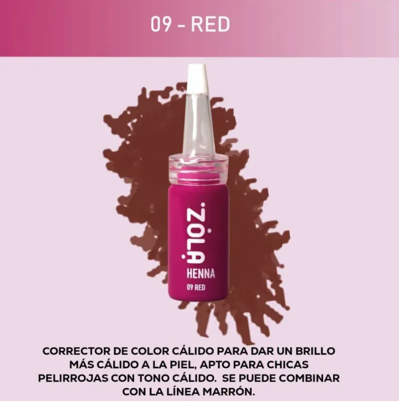 ZOLA Henna 09 Red, 5g — Photo 2