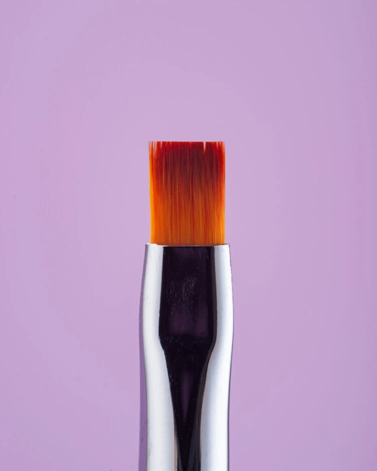 Komilfo Pincel Double Acrylic 6(Kolinsky)/Gel Flat 6(Nylon) — Photo 4