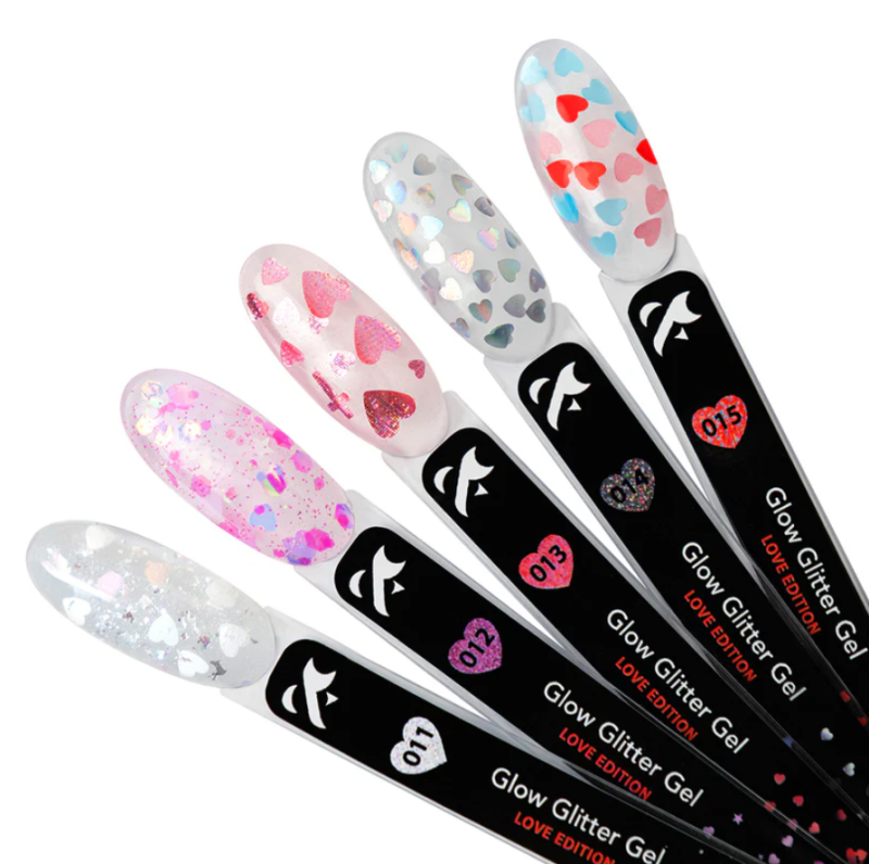 F.O.X Glow Glitter Gel 12, 5ml — Photo 3