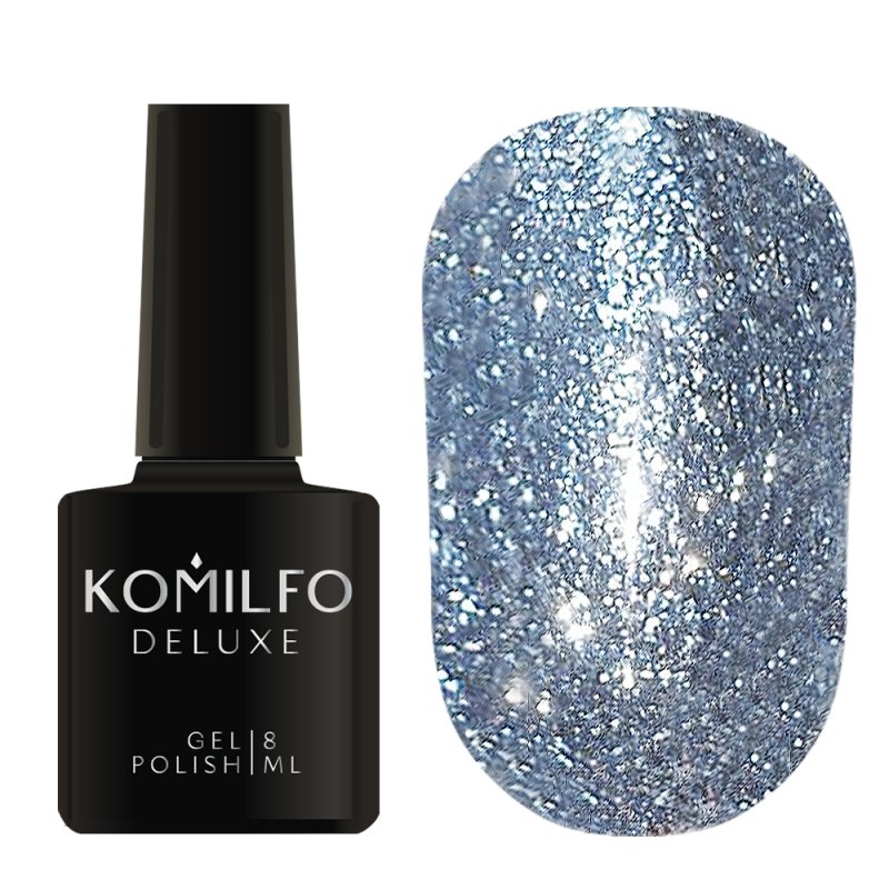 Esmalte Semipermanente Komilfo Liquid Glam Gel LGG 010, 8ml — Photo 2