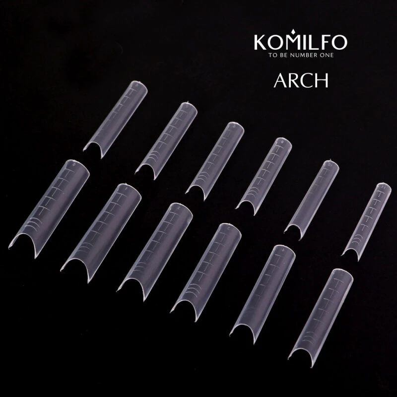 Komilfo Dual Nail Forms Arch, 120un — Photo 4