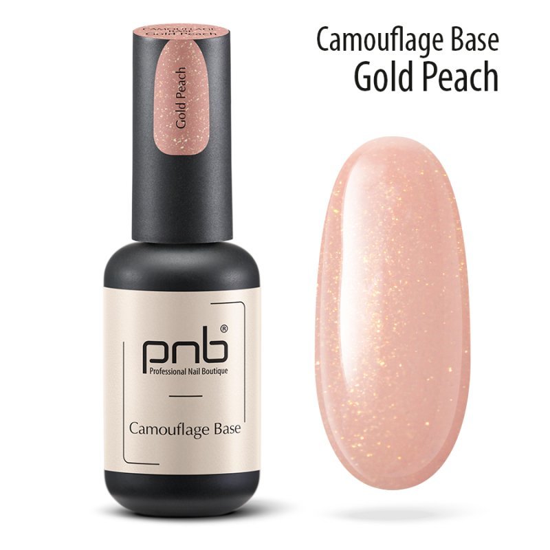 PNB Camouflage Base Gold Peach, 8ml — Photo 2