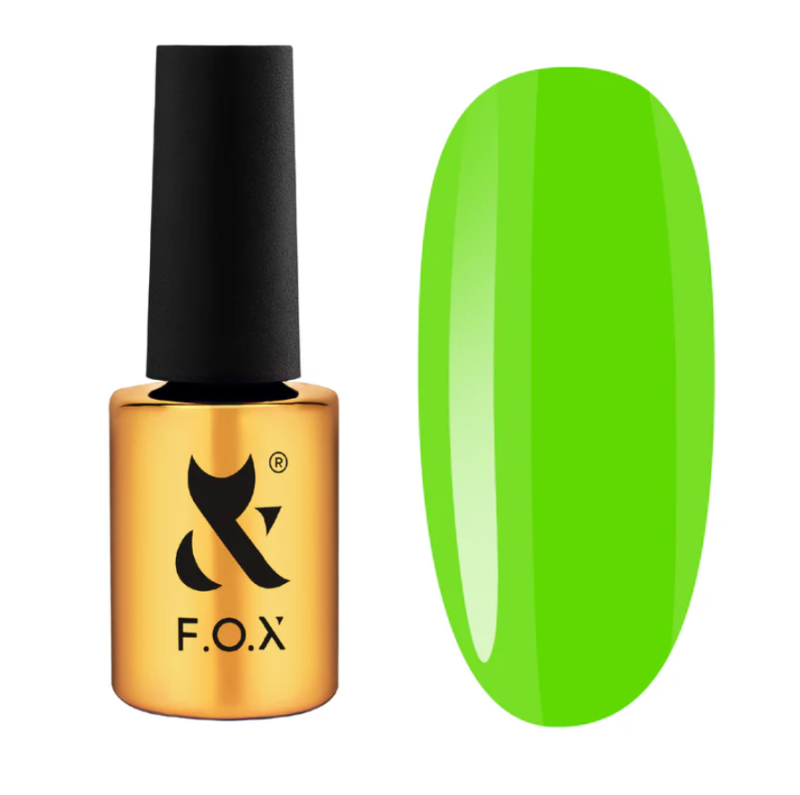 F.O.X Acryl Gel Bottle 21 Neon, 14ml — Photo 2