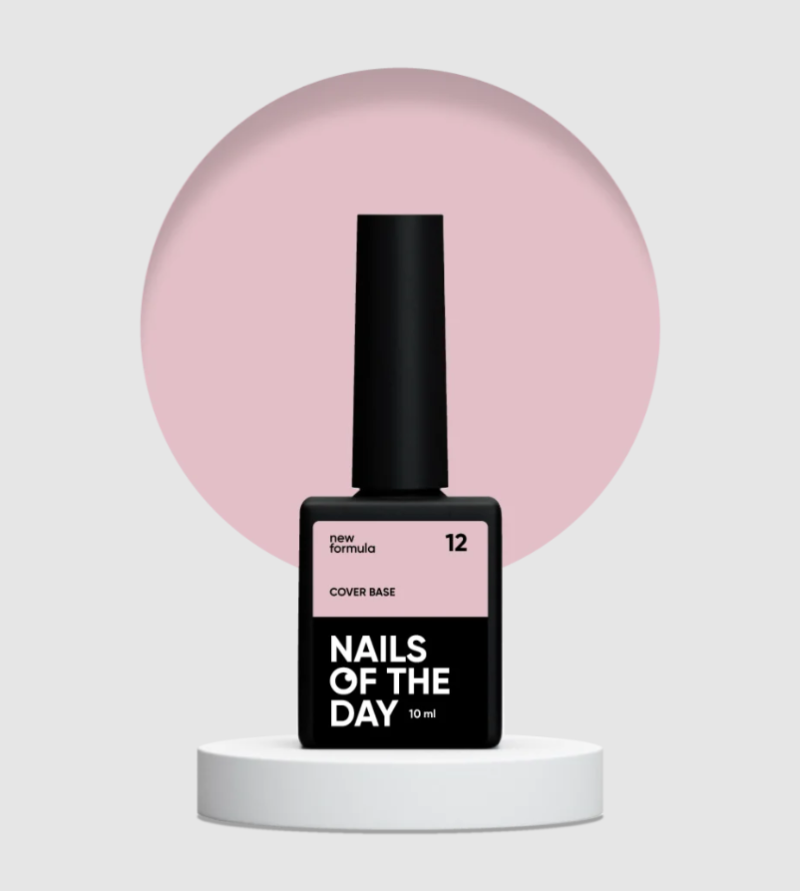 NAILSOFTHEDAY Cover base 12, 10ml new formula — Photo 2