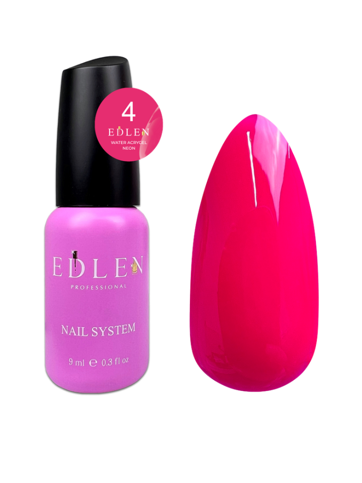 Edlen Water Acrygel Neon 04, 9ml — Photo 2