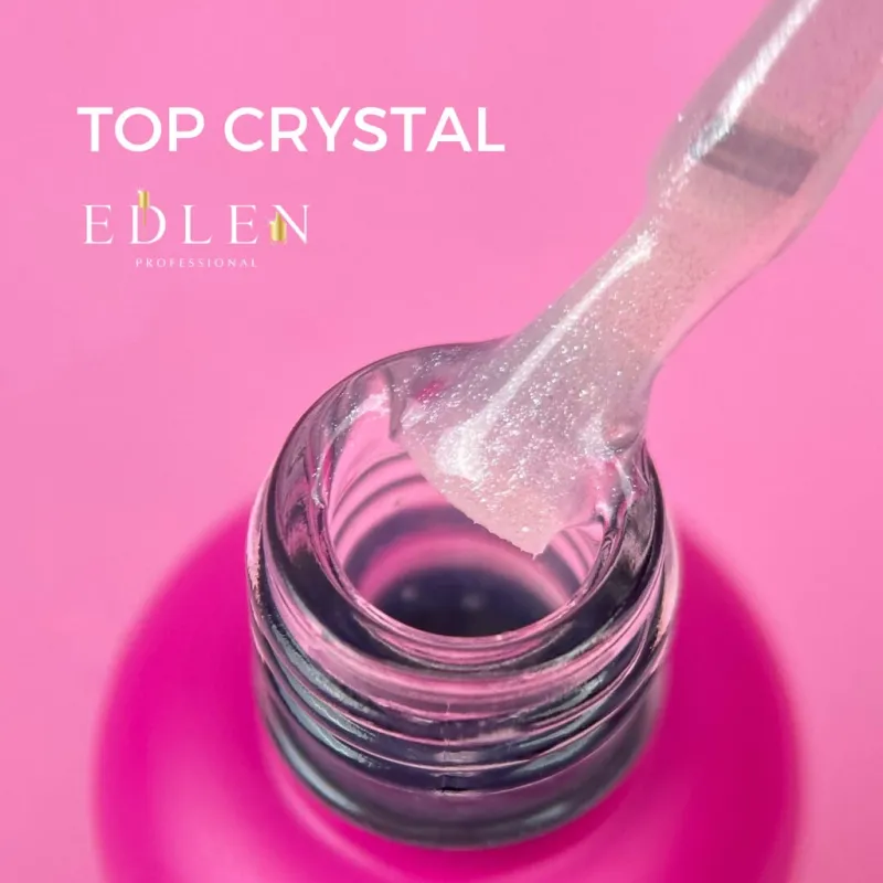 Edlen Top No Wipe Crystal, 9ml — Photo 2