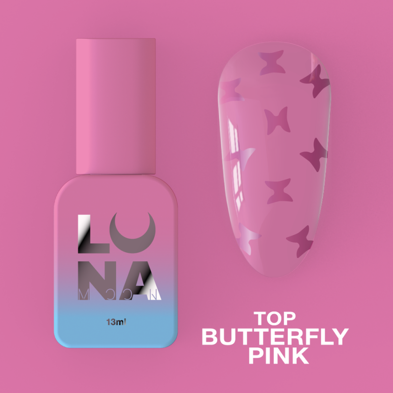 Luna Top Butterfly Pink, 13ml — Photo 2