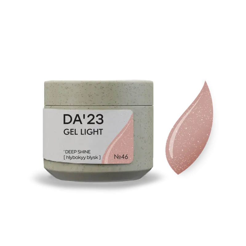 DA23 Light Gel 46 Deep Shine, 15ml — Photo 2