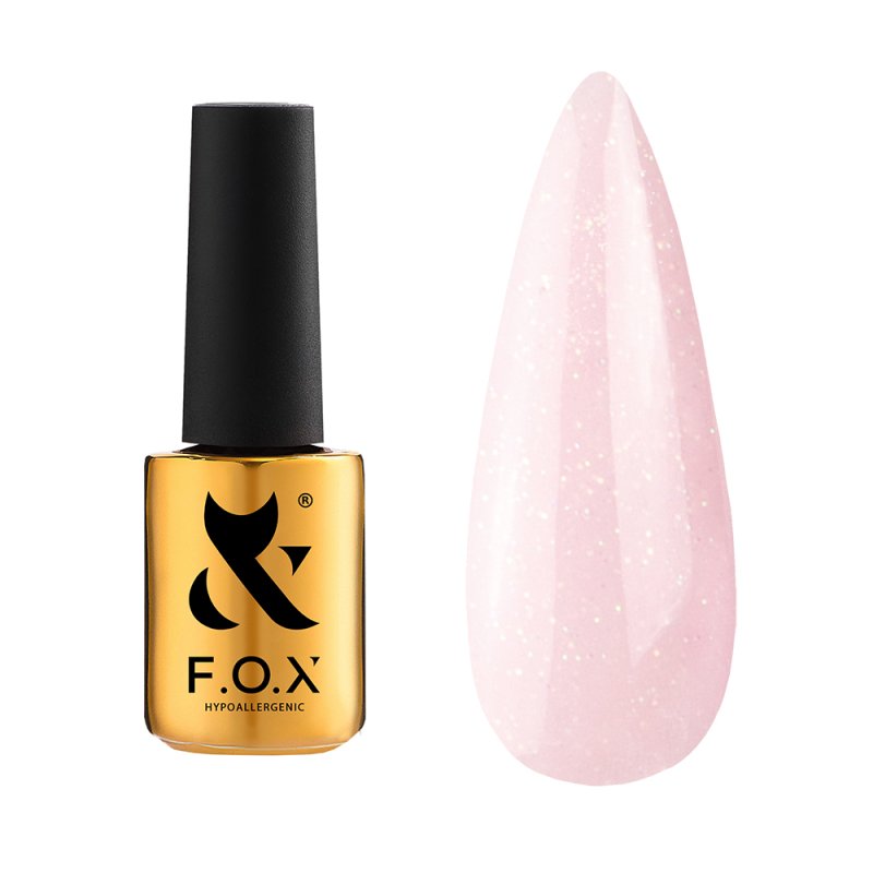 F.O.X Cover Base Shimmer 004, 14ml — Photo 2