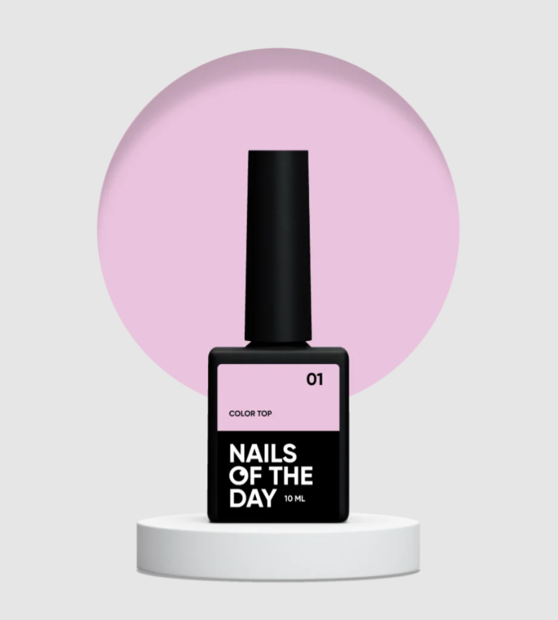 NAILSOFTHEDAY Color Top 01, 10ml — Photo 2