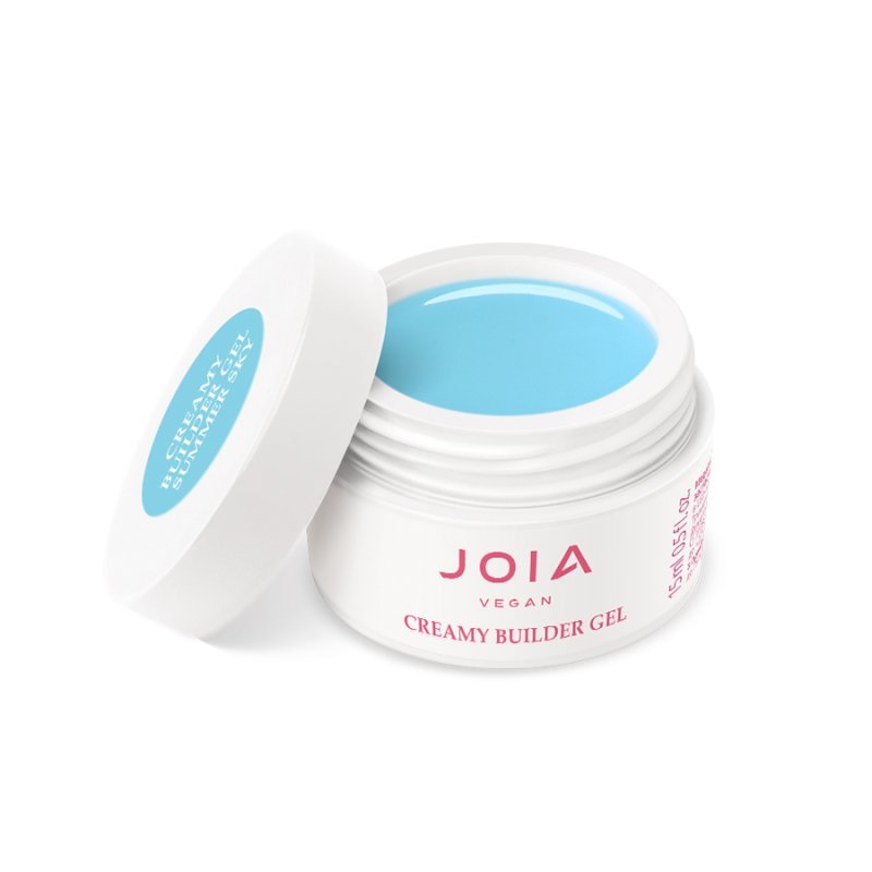 Creamy Builder Gel JOIA vegan Summer Sky, 15ml — Photo 2