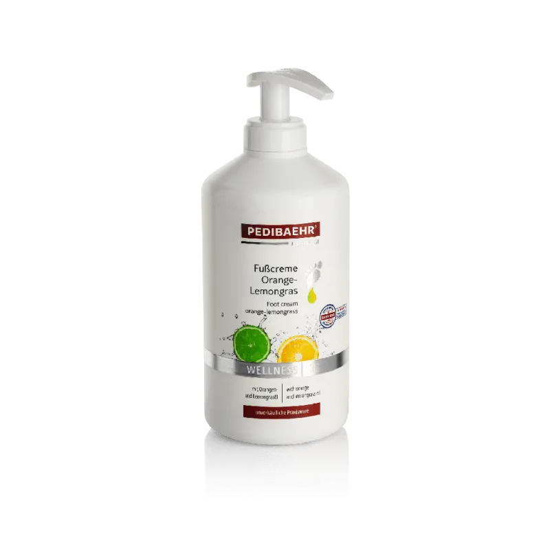 BAEHR Crema para pies con aceite de naranja y lima (FUSSCREME ORANGE-LEMONGRASS) — Photo 2