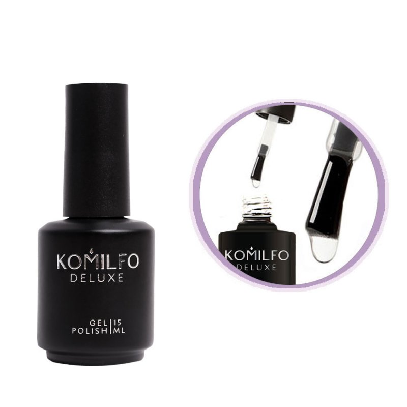 Komilfo Top No Wipe No UV Filters, 15ml — Photo 2