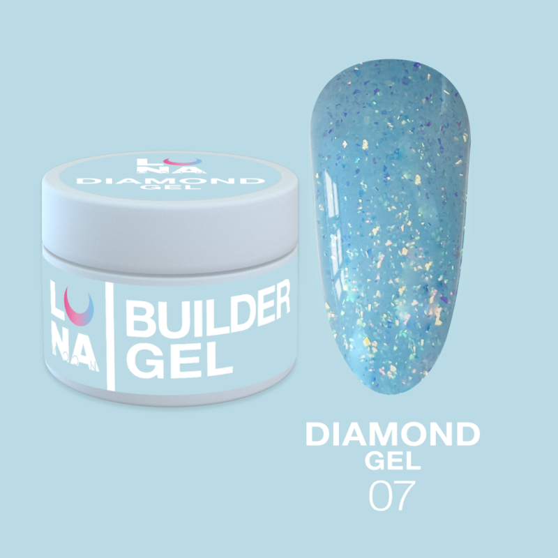 LunaMoon Diamond Gel 07, 15ml — Photo 2