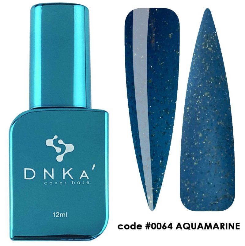 DNKa Cover Base 0064 Aquamarine, 12 ml — Photo 2