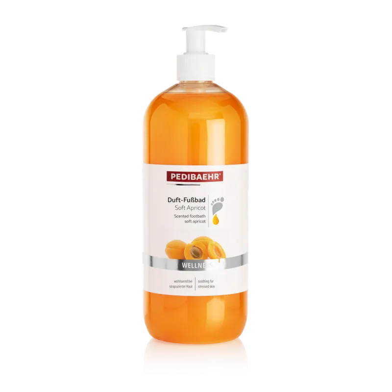 BAEHR Baño de pies «Melocotón Suave» con dispensador, 1000ml (WELLNESS DUFT-FUSSBAD SOFT APRICOT) — Photo 2