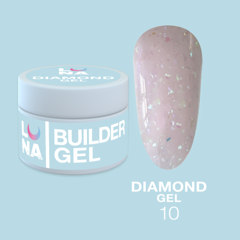 LunaMoon Diamond Gel 10, 15ml — Photo 2