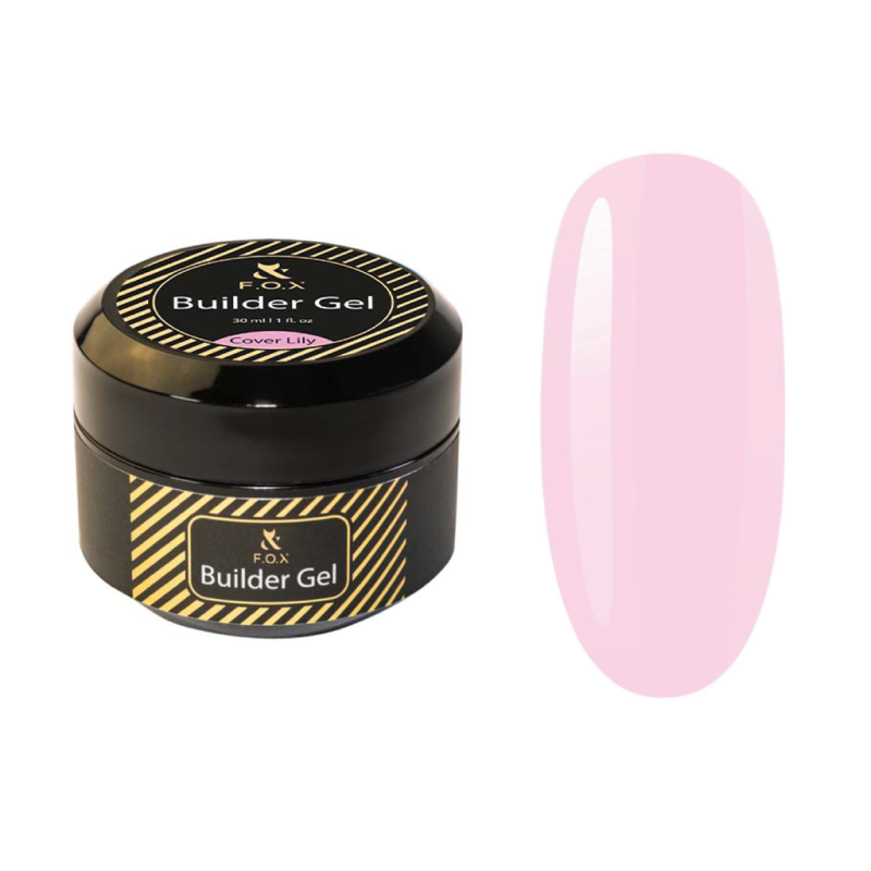 F.O.X Builder gel Cover Lily, 30ml — Photo 2