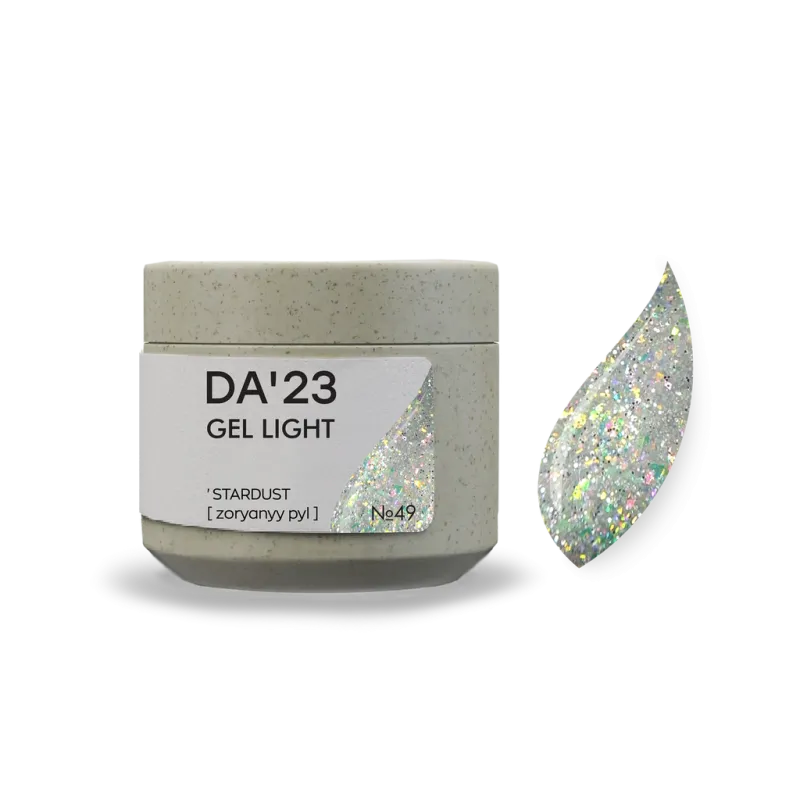 DA23 Light Gel 49 Stardust, 15ml — Photo 2