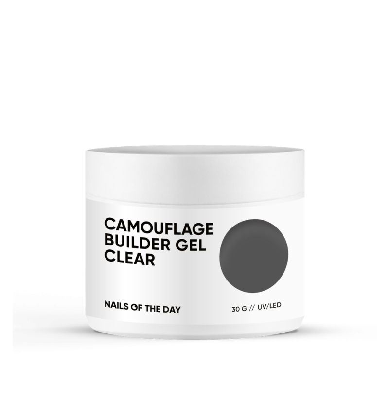 NAILSOFTHEDAY Camuflage Builder Gel Transparente, 30 ml — Photo 4