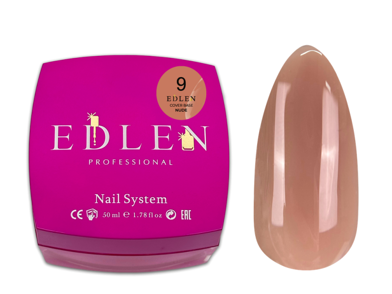 Edlen Cover Base 09 Nude, 50ml — Photo 2