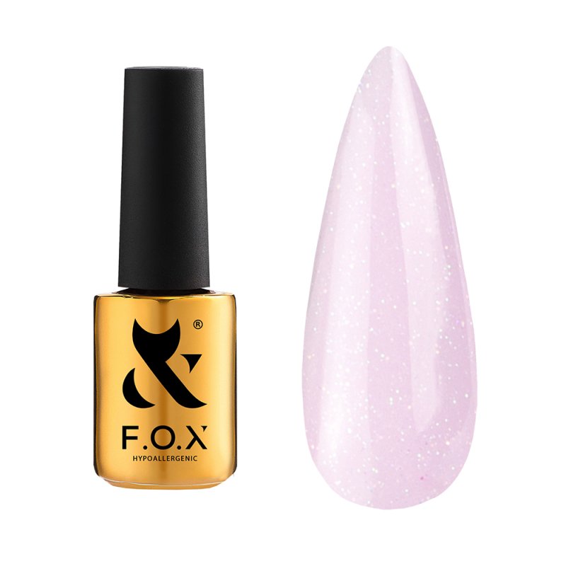 F.O.X Cover Base Shimmer 003, 14ml — Photo 2