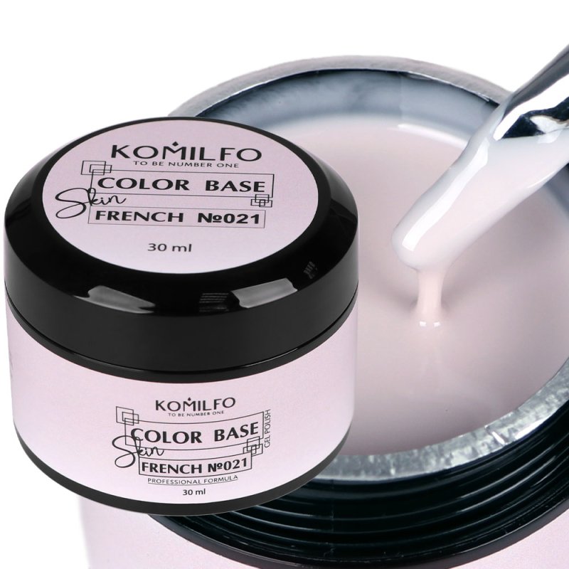 Komilfo Color Base French &quot;Skin&quot; 021, 30ml — Photo 2