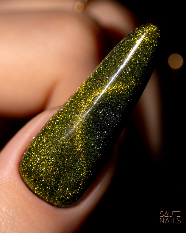 Saute Nails Esmalte semipermanente Cat Eye E04, 8ml — Photo 2