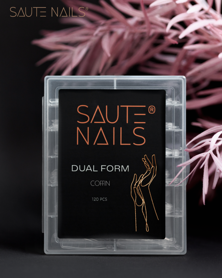 Saute Nails Dual Form Coffin 120 pcs — Photo 2