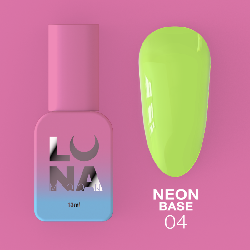 Luna Moon Neon base 04, 13ml — Photo 2