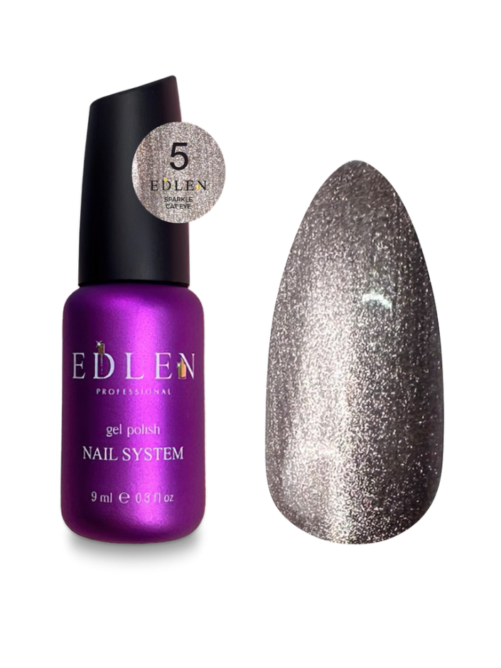 Edlen Esmalte Semipermanente Sparkle Cat 05, 9ml — Photo 2