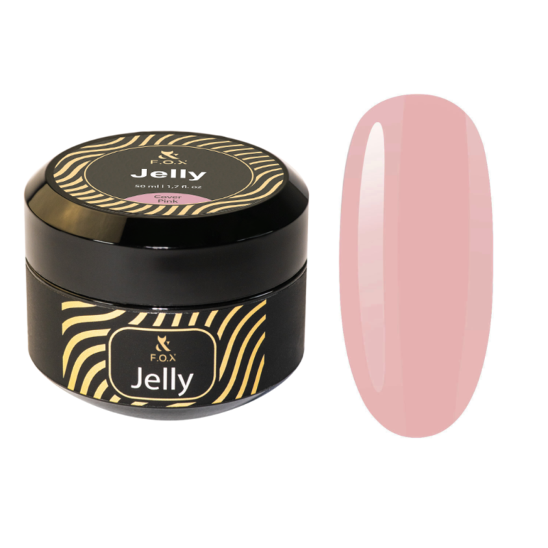 F.O.X Jelly Cover Pink, 50ml — Photo 2